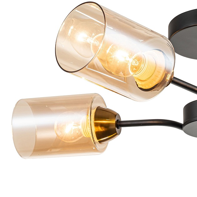 Потолочная люстра Escada Vertigo 1131/4P Black/Gold Фото № 4