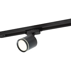 Трековый светодиодный светильник Denkirs Solid Ribe DK6400-BK 1