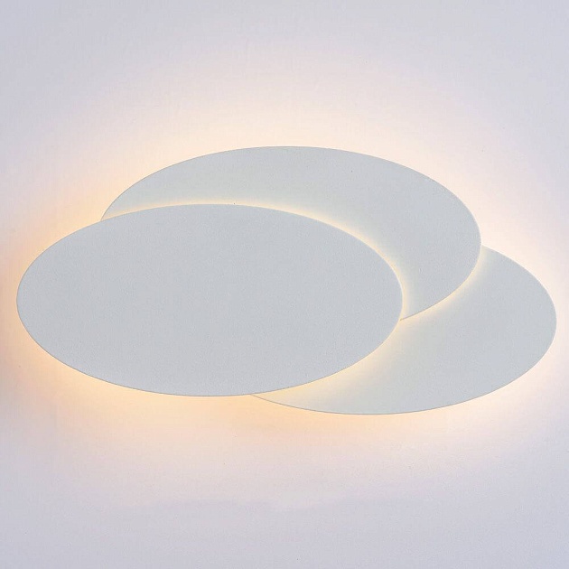 Настенный светодиодный светильник Arte Lamp Trio A1719AP-1WH изображение 2 Настенный светодиодный светильник Arte Lamp Trio A1719AP-1WH Фото № 2