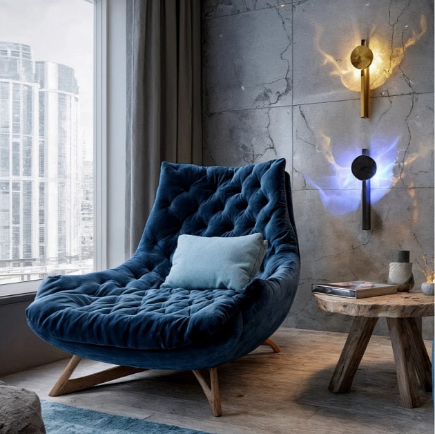 Бра DENKIRS MIST DK5040-BK Фото № 2