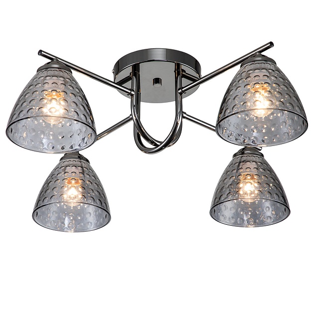 Потолочная люстра Escada Adonis 659/4PL Black изображение 1 Потолочная люстра Escada Adonis 659/4PL Black Фото № 1