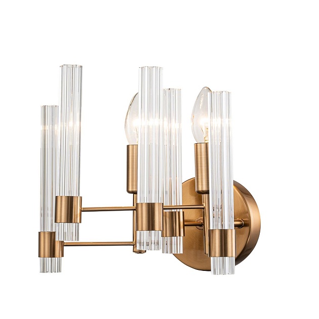 Бра Indigo Favara 11040/2W Brass V000462 изображение 1 Бра Indigo Favara 11040/2W Brass V000462 Фото № 1