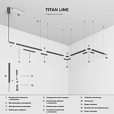 Коннектор L-образный Elektrostandard Titan Line 85006/00 a069719 4