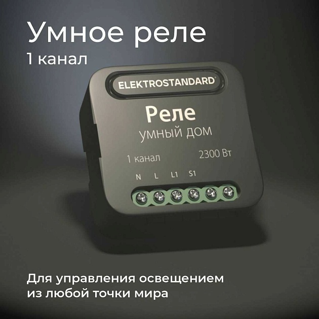 Реле Wi-Fi Elektrostandard (Умный дом) 76006/00 a059324 Фото № 5