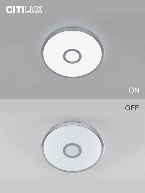 Потолочный светодиодный светильник Citilux Старлайт Смарт CL703A30G изображение 24 Потолочный светодиодный светильник Citilux Старлайт Смарт CL703A30G Фото № 24