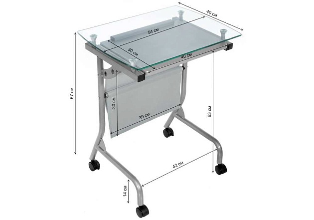 Компьютерный стол Woodville Riko 11670 изображение 3 Компьютерный стол Woodville Riko 11670 Фото № 3