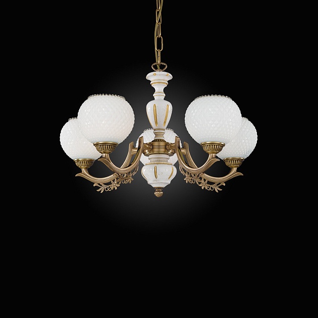 Подвесная люстра Reccagni Angelo L 8655/5 изображение 1 Подвесная люстра Reccagni Angelo L 8655/5 Фото № 1