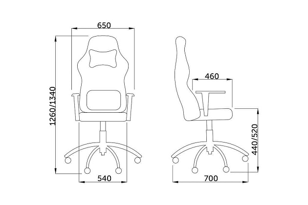 Игровое кресло AksHome Gamer синий + черный, экокожа 41932 изображение 2 Игровое кресло AksHome Gamer синий + черный, экокожа 41932 Фото № 2