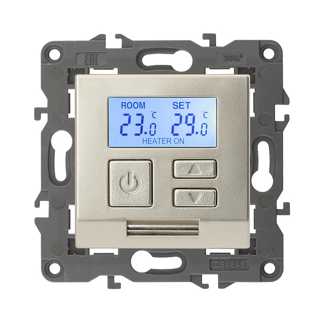 Терморегулятор ЭРА Elegance 14-4111-04 Б0034378 изображение 1 Терморегулятор ЭРА Elegance 14-4111-04 Б0034378 Фото № 1