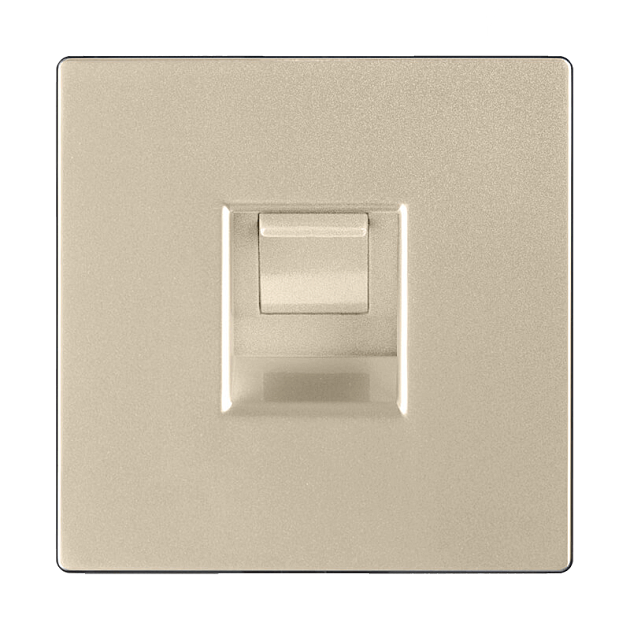 Розетка Werkel Ethernet RJ-45 шампань W1181011 4690389157479 изображение 2 Розетка Werkel Ethernet RJ-45 шампань W1181011 4690389157479 Фото № 2