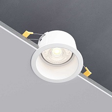 Встраиваемый светильник Elektrostandard Hide 25008/01 GU10 белый a064262 5