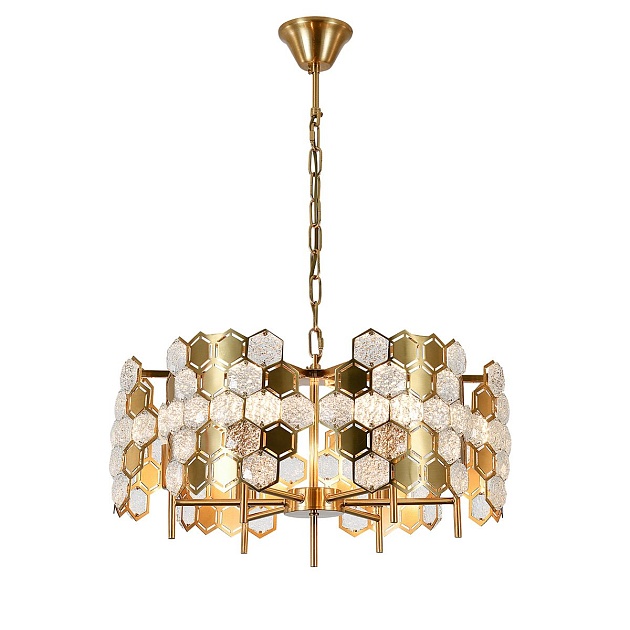 Подвесная люстра Indigo Delizia 12047/6P Brass V000571 Фото № 4