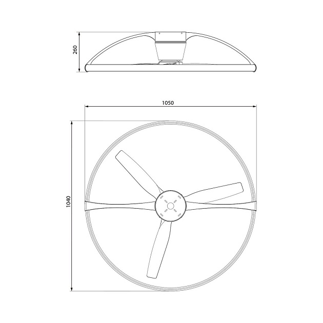 Потолочная светодиодная люстра-вентилятор Mantra Nepal 7531 Фото № 2