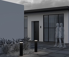 Уличный светодиодный светильник Maytoni Grip O460FL-L10GF3K1 2