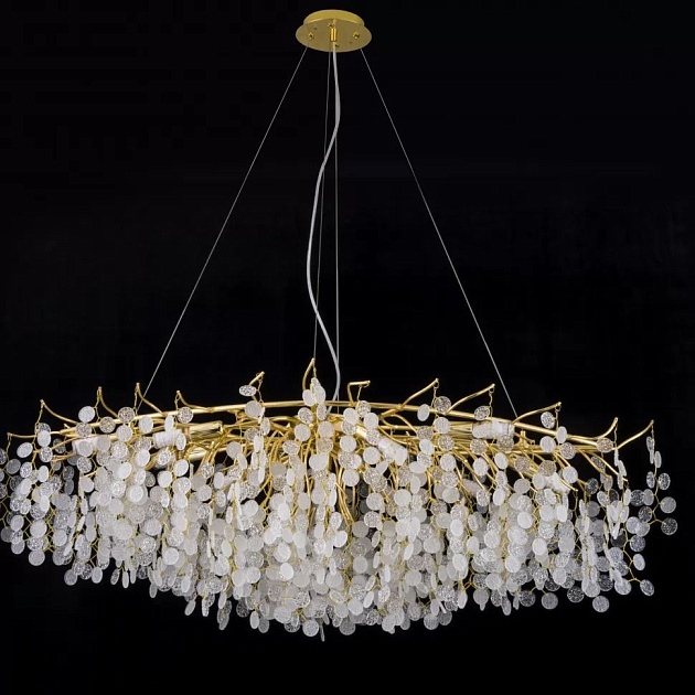 Подвесная люстра iLamp Savage 7004-L1200 GD изображение 1 Подвесная люстра iLamp Savage 7004-L1200 GD Фото № 1