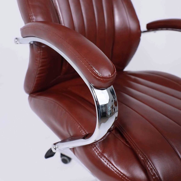 Кресло руководителя AksHome Mastif Eco темно-коричневый 51477 изображение 7 Кресло руководителя AksHome Mastif Eco темно-коричневый 51477 Фото № 7