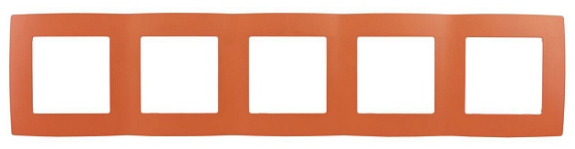 Рамка 5-постовая ЭРА 12 12-5005-22 Б0019419 Фото № 1
