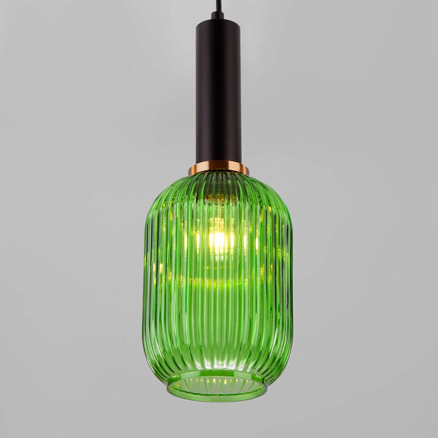 Подвесной светильник Eurosvet 50181/1 зеленый Фото № 4
