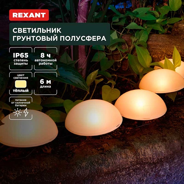 Ландшафтный светильник REXANT 602-2434 Фото № 1
