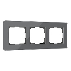 Рамка Werkel Elite на 3 поста графит W0032440 4690389180774