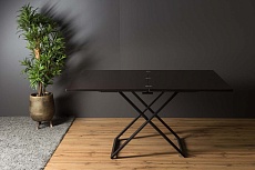 Стол-трансформер Levmar Compact D23/S53 (венге/черные опоры) 7125110713 1