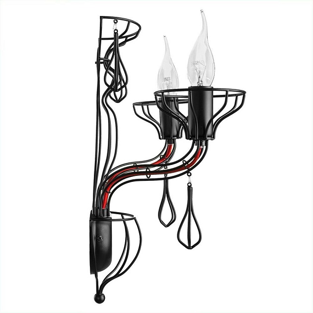 Бра Arte Lamp Artefact A3225AP-2BK Фото № 2