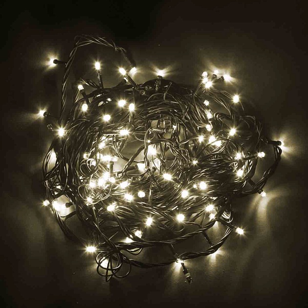 Светодиодная гирлянда Feron Линейная 230V 2700K теплый белый без мерцания CL07 26781 изображение 1 Светодиодная гирлянда Feron Линейная 230V 2700K теплый белый без мерцания CL07 26781 Фото № 1