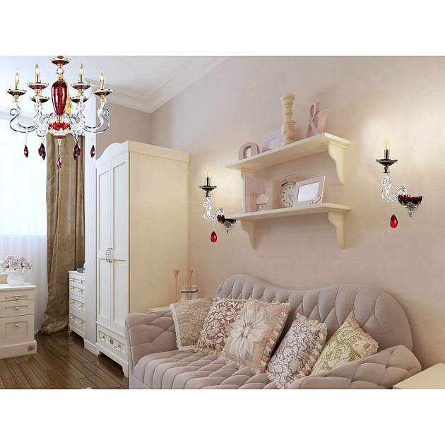 Подвесная люстра Divinare Simona 5125/10 LM-6 изображение 9 Подвесная люстра Divinare Simona 5125/10 LM-6 Фото № 9