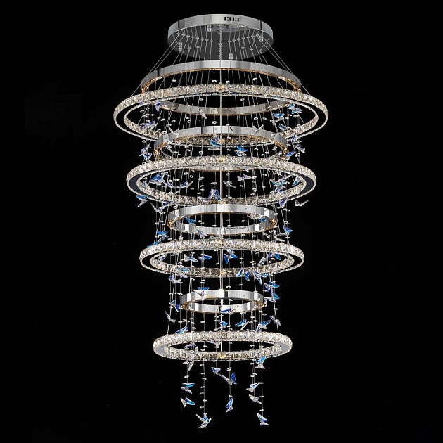 Люстра хрустальная с пультом Citilux ETERA CL322090 Фото № 11