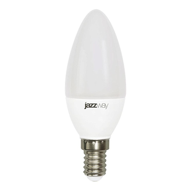 Лампа светодиодная Jazzway E14 9W 4000K матовая 5019034 Фото № 1