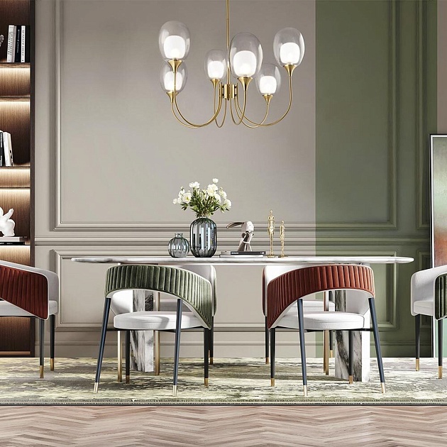 Подвесная люстра Maytoni Aura MOD016PL-06BS изображение 7 Подвесная люстра Maytoni Aura MOD016PL-06BS Фото № 7