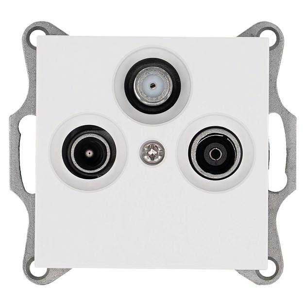 Розетка TV+FM+SAT Jasmart G6206W Фото № 1