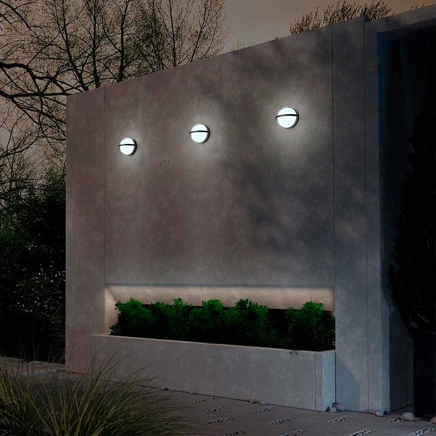 Уличный настенный светодиодный светильник Novotech Street Opal 359195 изображение 4 Уличный настенный светодиодный светильник Novotech Street Opal 359195 Фото № 4