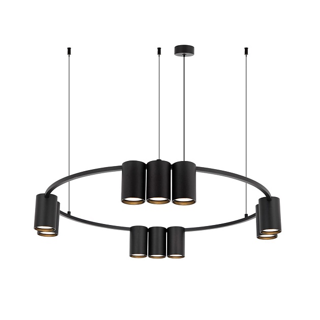 Подвесная люстра Denkirs Orbit DK4065-BK изображение 2 Подвесная люстра Denkirs Orbit DK4065-BK Фото № 2