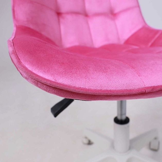 Поворотное кресло AksHome Carolyn велюр, фуксия 91956 изображение 10 Поворотное кресло AksHome Carolyn велюр, фуксия 91956 Фото № 10