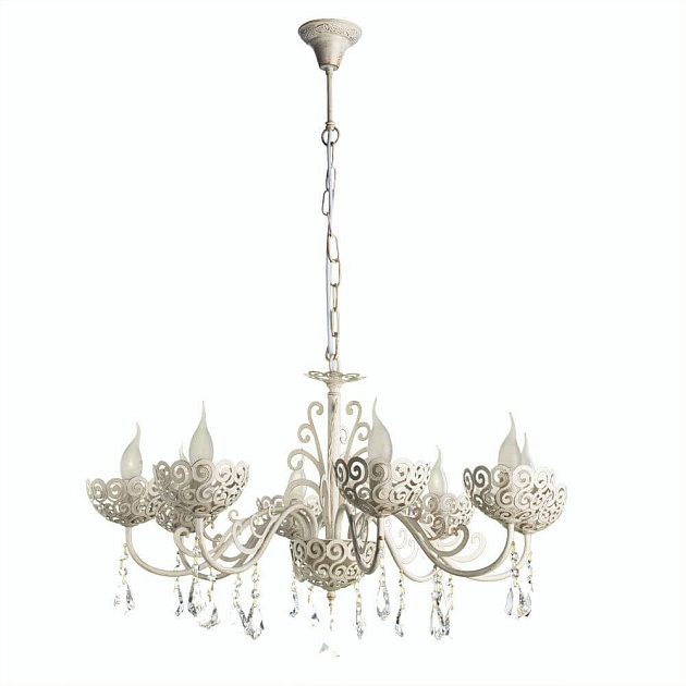 Подвесная люстра Arte Lamp Fleece A4554LM-8WG Фото № 1