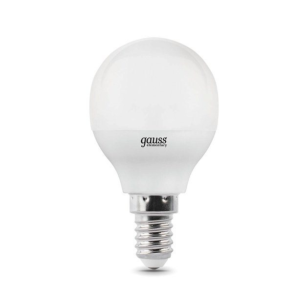 Лампа светодиодная Gauss E14 10W 4100K матовая 53120 изображение 4 Лампа светодиодная Gauss E14 10W 4100K матовая 53120 Фото № 4