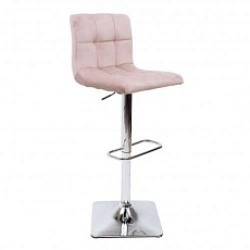 Барный стул AksHome Amazon бежевый, велюр 81461
