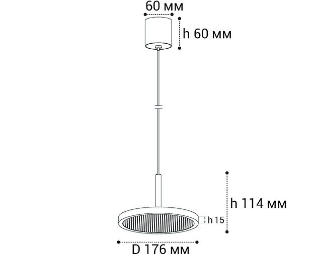 Подвесной светодиодный светильник Italline IT08-8022 black 3000K изображение 2 Подвесной светодиодный светильник Italline IT08-8022 black 3000K Фото № 2