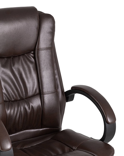 Кресло руководителя TopChairs Atlant коричневое D-430 brown Фото № 4