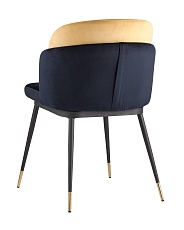 Кухонный стул Stool Group Пенелопа вельвет синий+желтый FDC8054 FUT-78 + FUT-61 5