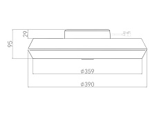 Потолочный светодиодный светильник Freya Cells FR10012CL-L24W 2
