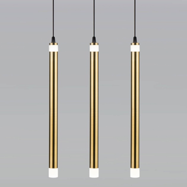 Подвесной светильник Eurosvet 50133/3 LED бронза Фото № 1