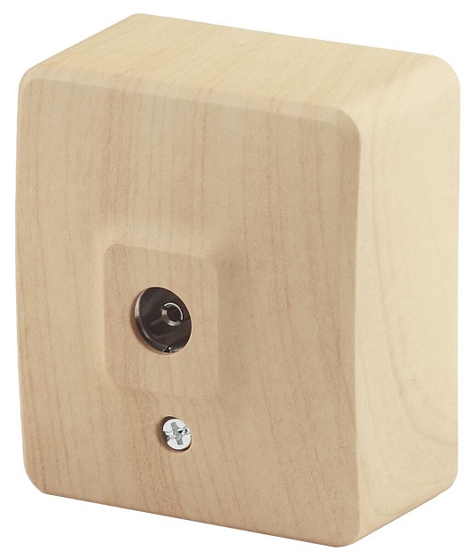 ТВ-розетка одиночная ЭРА Эксперт 11-3201-11 Б0020726 Фото № 1