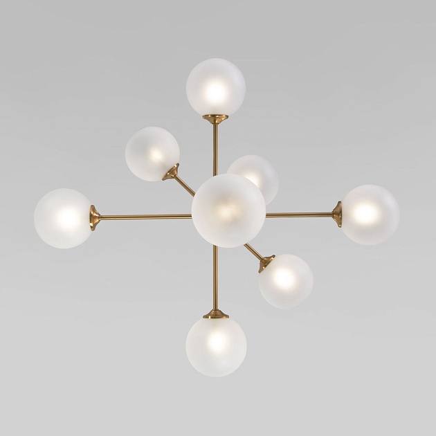 Подвесная люстра Eurosvet Volver 50383 латунь Smart Фото № 3