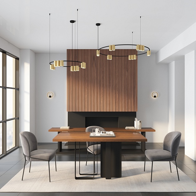 Бра Denkirs Orbit DK5060-BK+SG изображение 5 Бра Denkirs Orbit DK5060-BK+SG Фото № 5