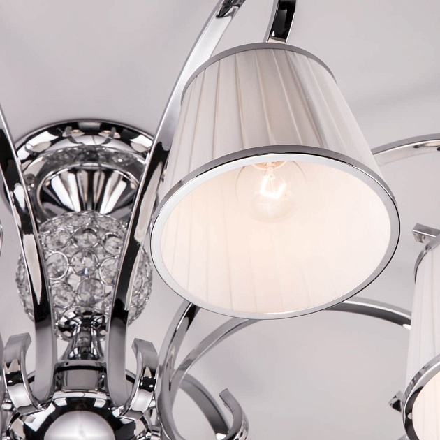 Потолочная люстра Eurosvet 60088/8 хром Фото № 4