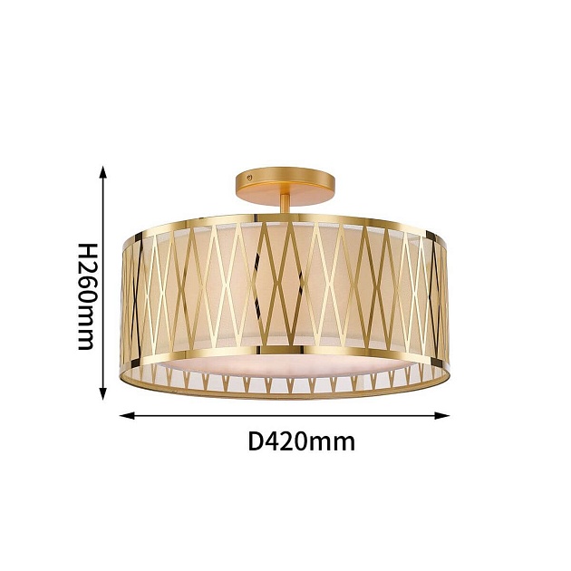 Потолочный светильник Favourite Dolium 4133-3C Фото № 2