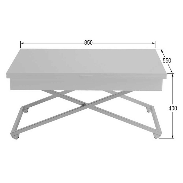 Стол-трансформер Мебелик Андрэ 007813 Фото № 6