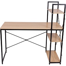 Письменный стол AksHome Onyx светлый дуб, лдсп, длина 120 см 80047